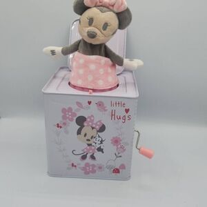 Disney baby Minnie Mouse musical Jack in the box